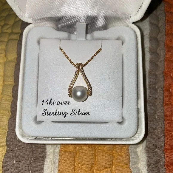 Kohl's Jewelry Pearlustre 4k Over Sterling Silver Poshmark